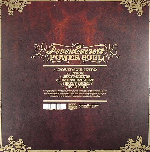 Peven Everett : Power Soul (2xLP, Album, One)