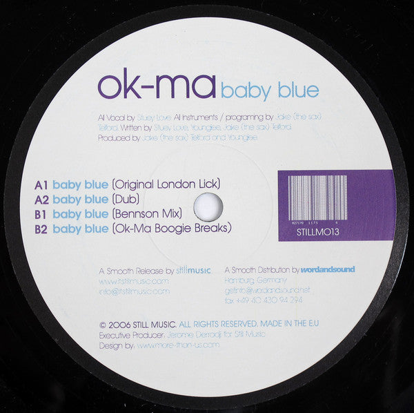 Ok-Ma : Baby Blue (12")