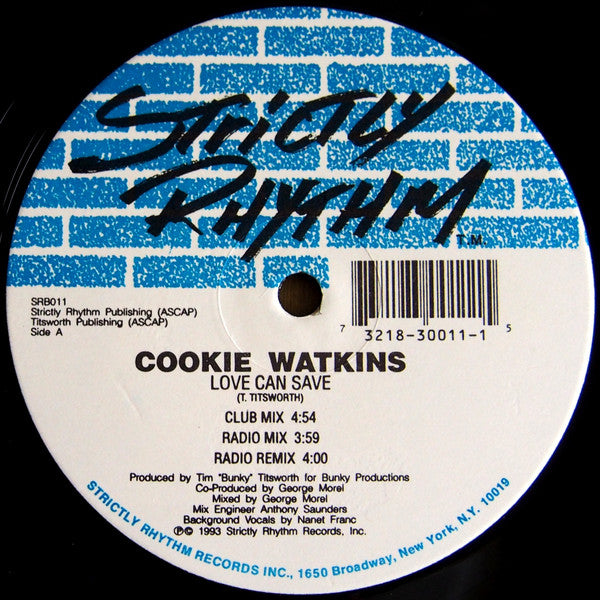 Cookie Watkins : Love Can Save (12")