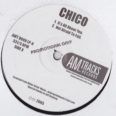 Chico (4) : It's All About You (12", Promo)