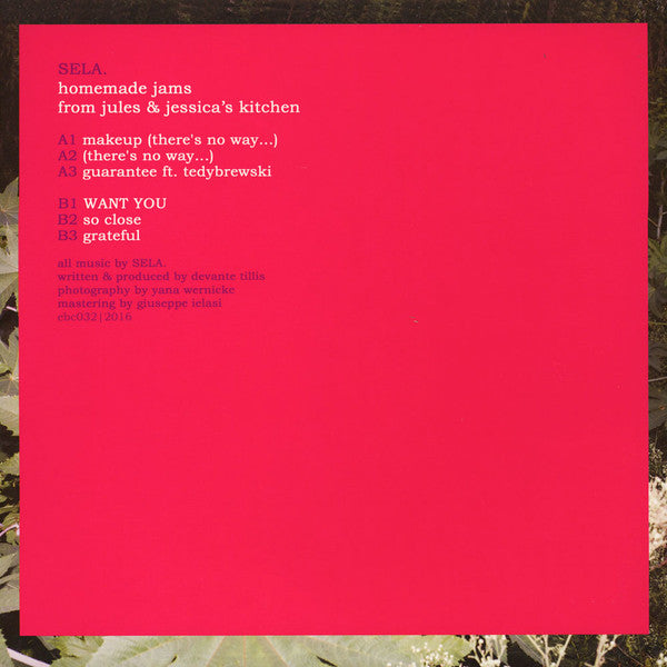 SELA. : Homemade Jams From Jules & Jessica's Kitchen (12", EP)