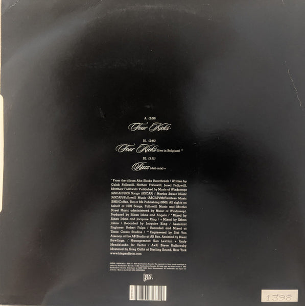 Kings Of Leon : Four Kicks (10", Single, Num)