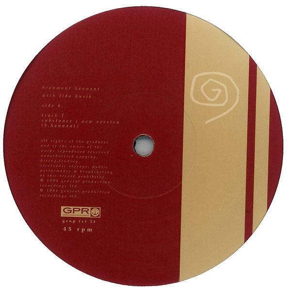 Beaumont Hannant With Lida Husik : Ormeau (12")