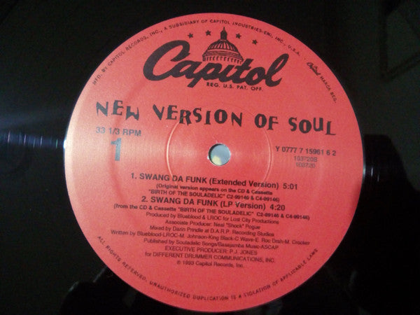 New Version Of Soul : Swang Da Funk (12")