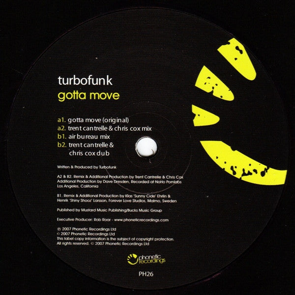 Turbofunk : Gotta Move (12")