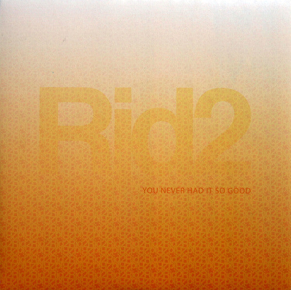 RJD2 : You Never Had It So Good (7", Single)
