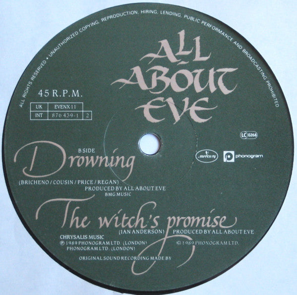 All About Eve : December (12", Single)