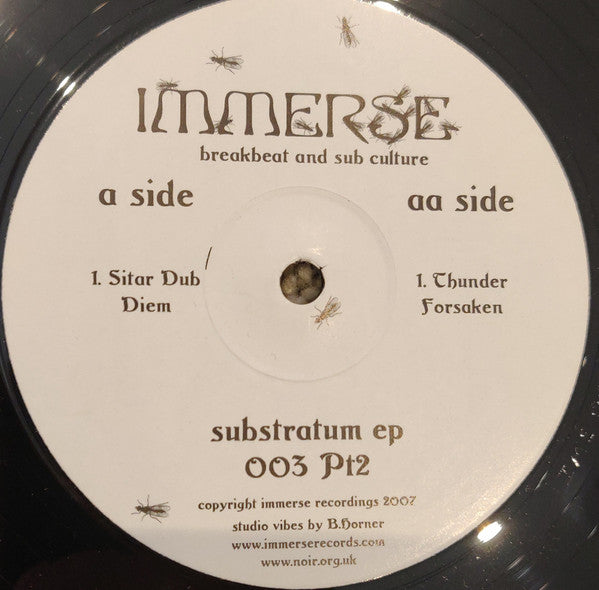 Diem (2) / Forsaken (2) : Substratum EP Pt2 (12", EP)