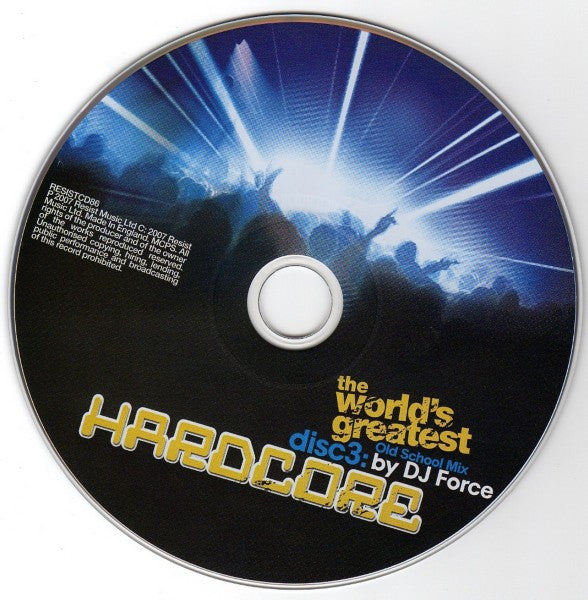 Various : The World's Greatest Hardcore (2xCD, Comp, Mixed + CD, Comp)