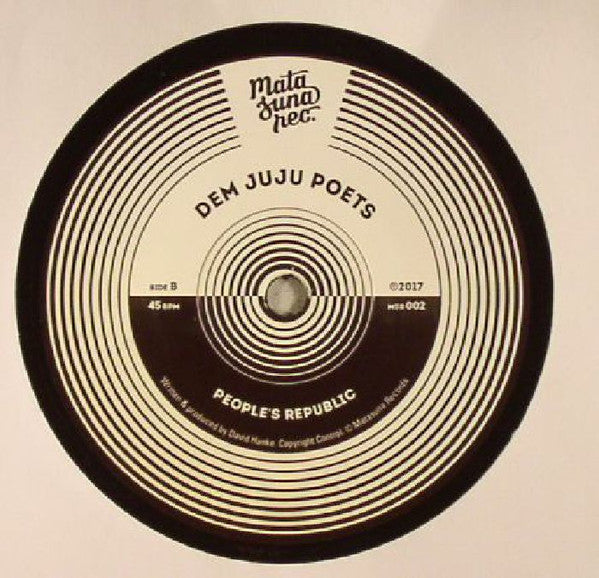 Dem Juju Poets : Barabara (7", Single)