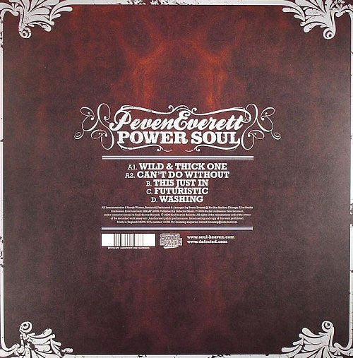Peven Everett : Power Soul (2xLP, Album, Two)
