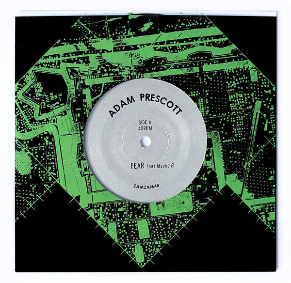 Adam Prescott Feat Macka B : Fear (7", Ltd)