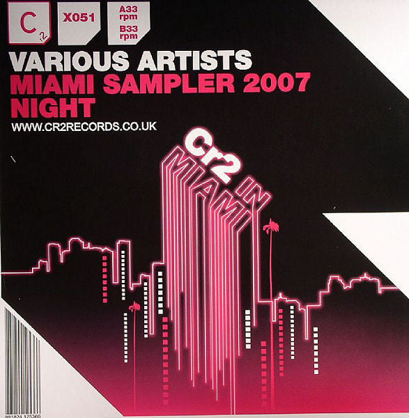 Various : Miami Sampler 2007 Night (12", Smplr)