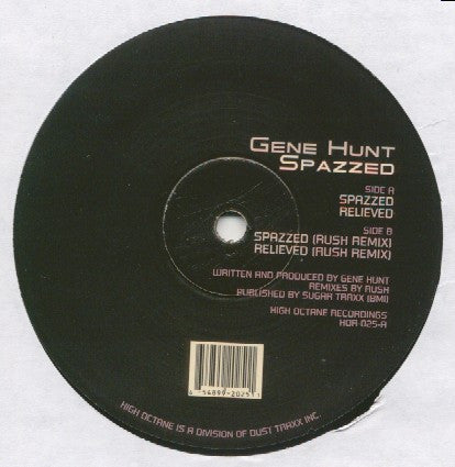 Gene Hunt : Spazzed (12")