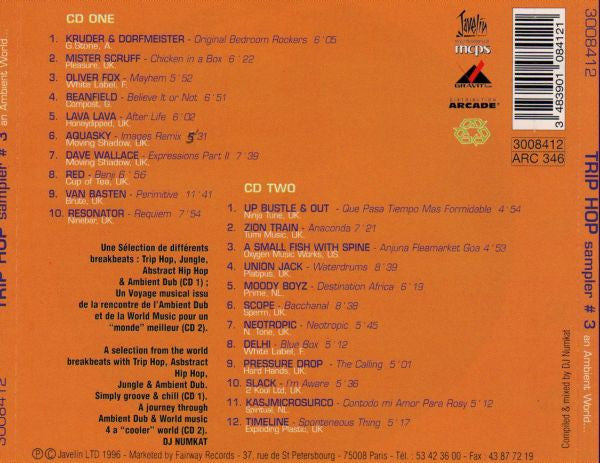 Various : Trip Hop Sampler # 3 (2xCD, Comp, Mixed)