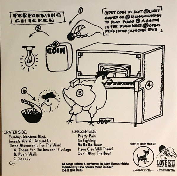 Money Mark : Performing Chicken (10", MiniAlbum)