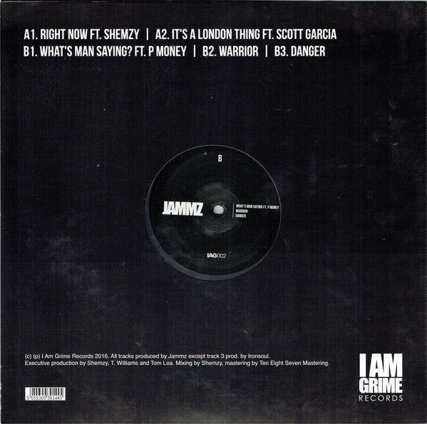Jammz : Warrior EP (12", EP)