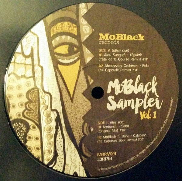 Various : MoBlack Sampler Vol. 1 (12", EP, Smplr)