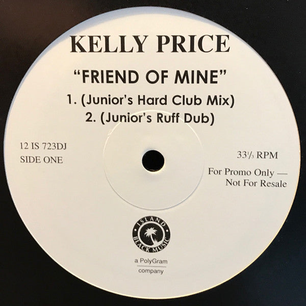 Kelly Price : Friend Of Mine (12", Promo)