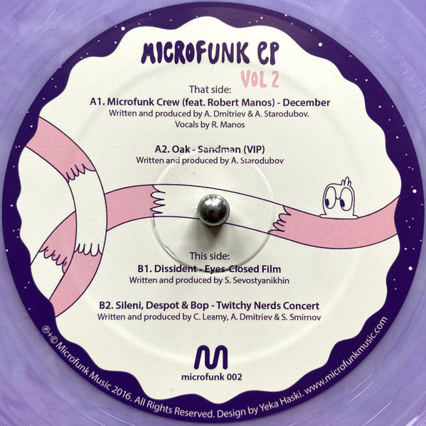 Various : Microfunk EP Vol 2 (12", EP, Pur)