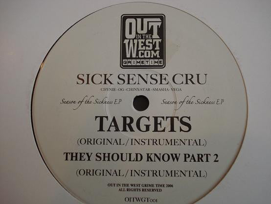 Sick Sense Cru : Season Of The Sickness EP (12")