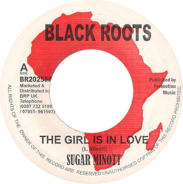 Sugar Minott : The Girl Is In Love (7")