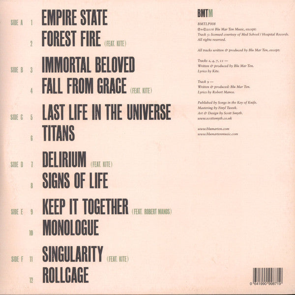 Blu Mar Ten : Empire State (3x12", Album)