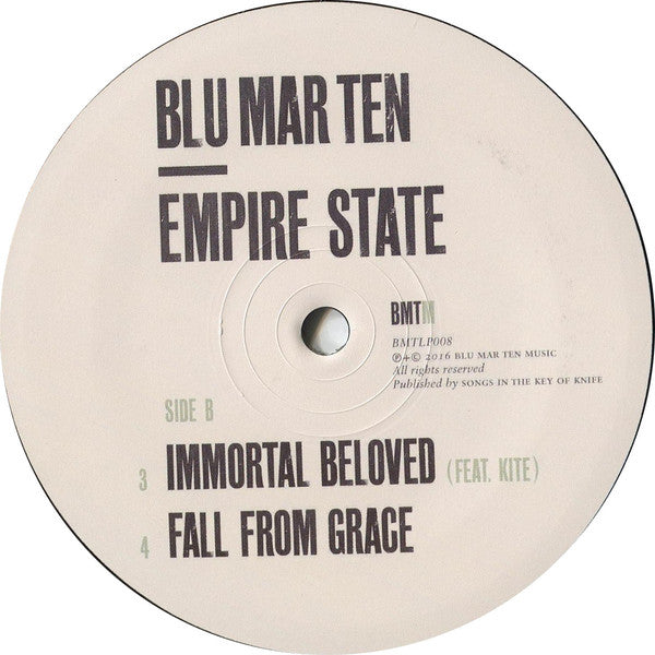 Blu Mar Ten : Empire State (3x12", Album)