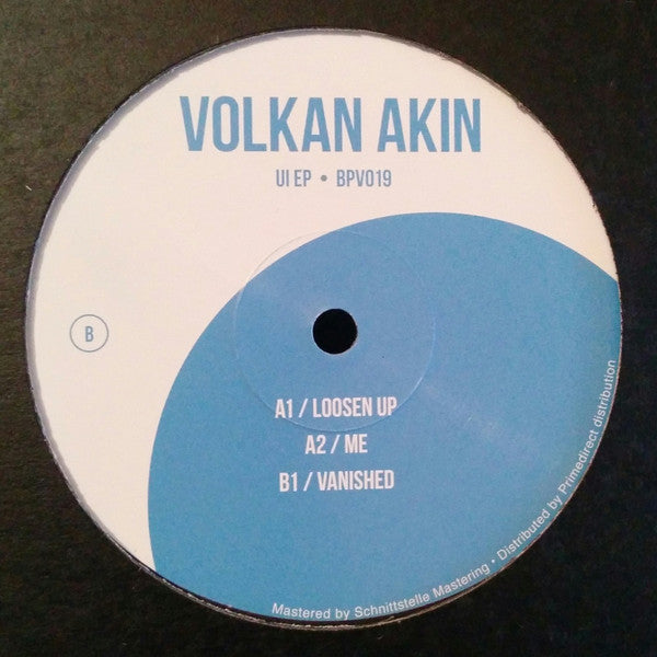 Volkan Akin : UI EP (12", EP)