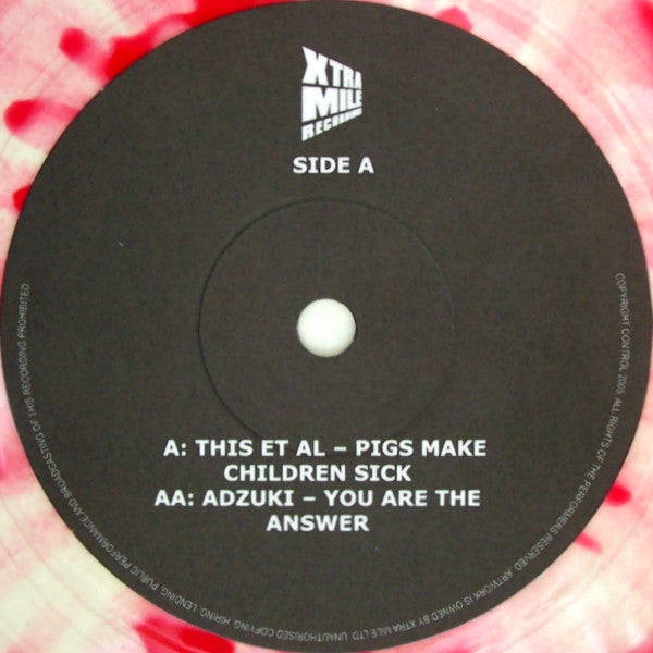 This Et Al / Adzuki (2) : Pigs Make Children Sick / You Are The Answer (7", Cle)