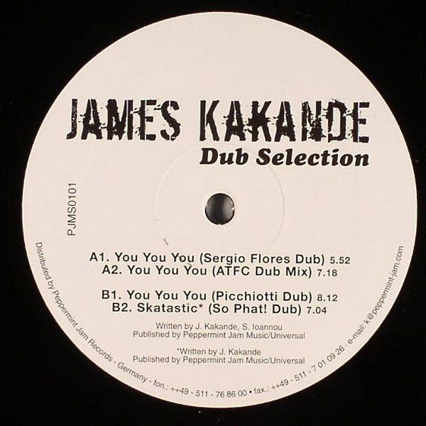 James Kakande : Dub Selection (12")