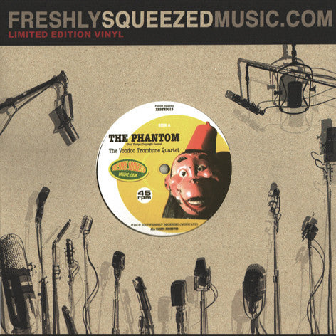 The Voodoo Trombone Quartet : The Phantom EP (10", EP)