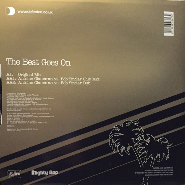 Bob Sinclar : The Beat Goes On (12")