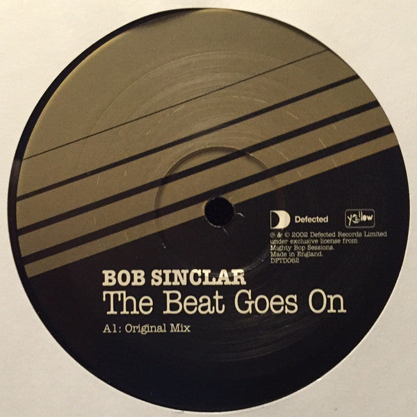 Bob Sinclar : The Beat Goes On (12")
