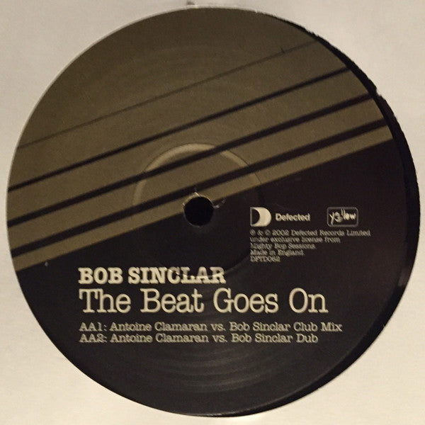 Bob Sinclar : The Beat Goes On (12")