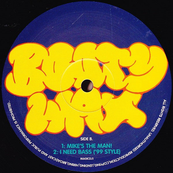DJ Magic Mike : Bass Joint (12")