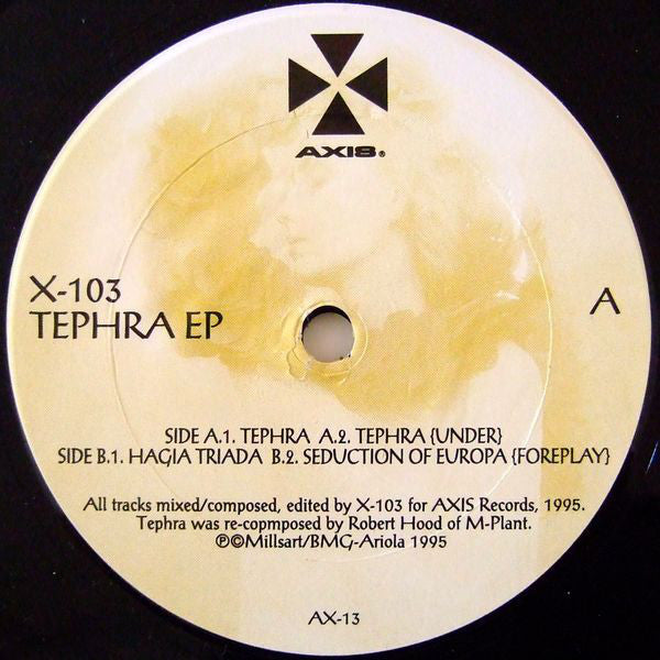 X-103 : Tephra EP (12", EP)