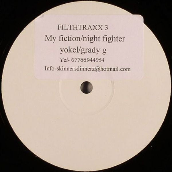 Night Fighter / Grady G : My Fiction / Yokel (12", W/Lbl)