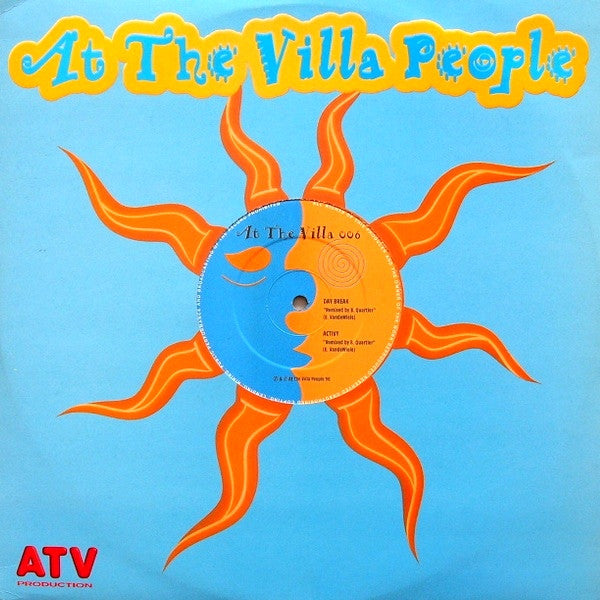 At The Villa People : At The Villa 006 (12")