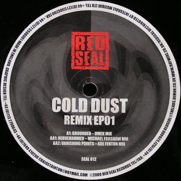 Cold Dust : Remix EP01 (12", EP)