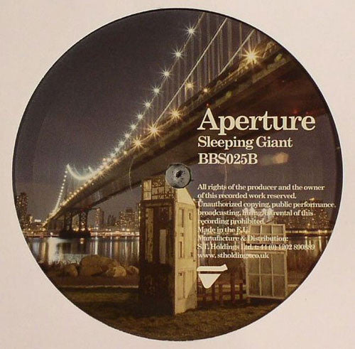 Aperture : Need You Here / Sleeping Giant (12")