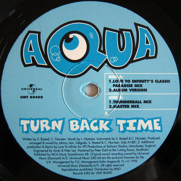 Aqua : Turn Back Time (12")