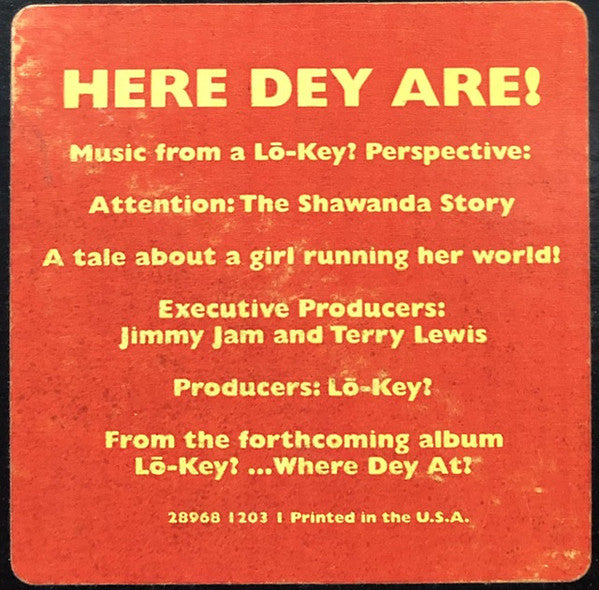 Lo-Key? : Attention: The Shawanda Story (12", Promo)