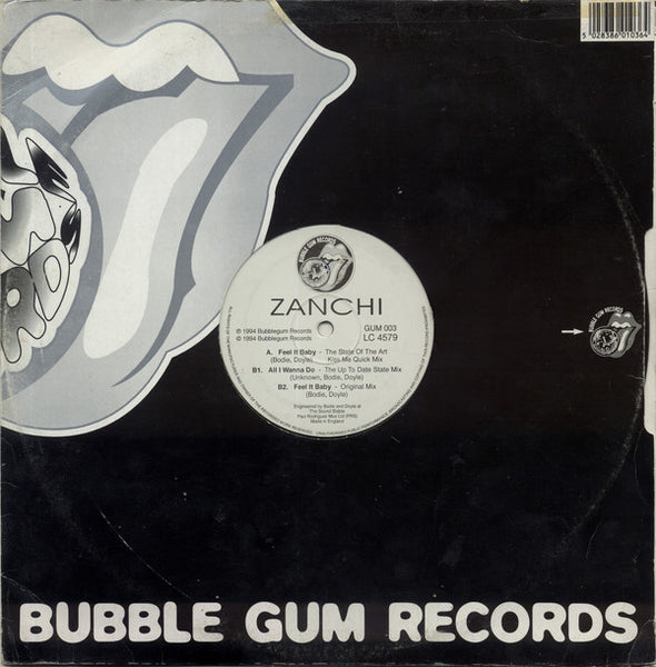 DJ Zanchi : Feel It Baby (12")