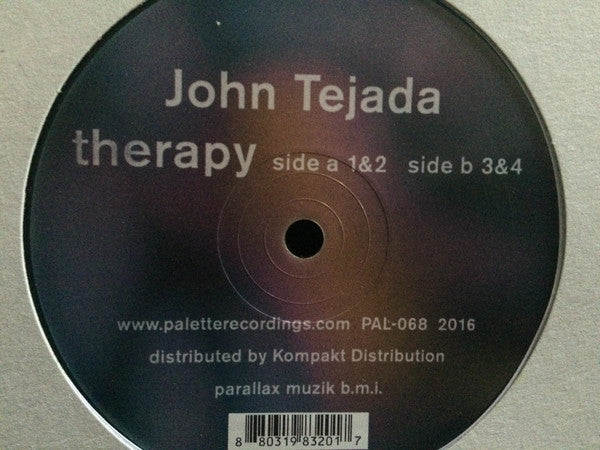 John Tejada : Therapy (12", EP)