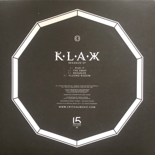 Klax (5) : Rekanize EP (12", EP)