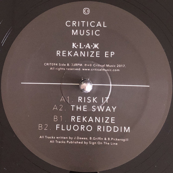 Klax (5) : Rekanize EP (12", EP)