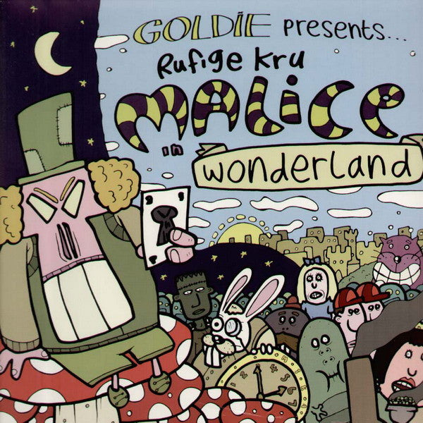 Goldie Presents Rufige Kru : Malice In Wonderland (3x12", Album)