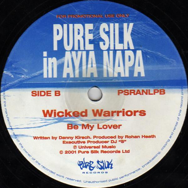 AC Burrell / Wicked Warriors : Pure Silk In Ayia Napa (12", Ltd, Promo, Smplr)