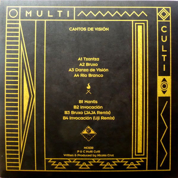 Nicola Cruz : Cantos De Visión (12", EP)